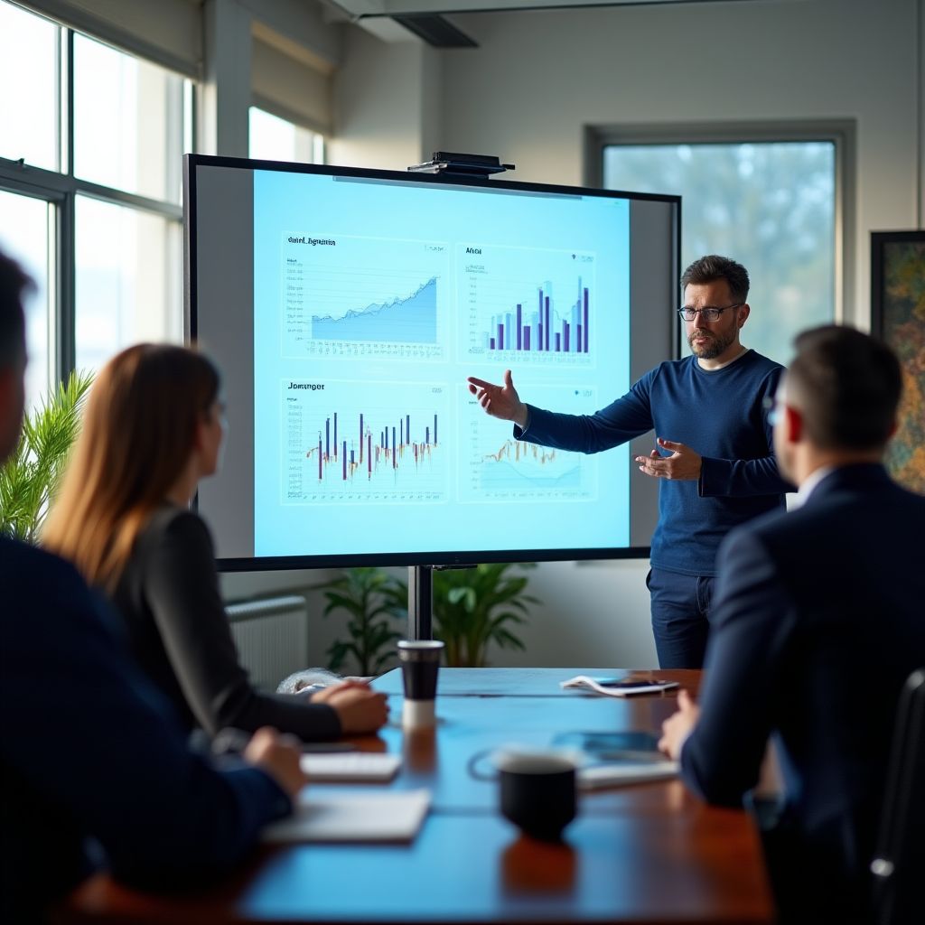 FinansBilge ekibi bir toplantıda
